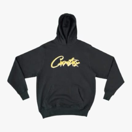 Felpa con cappuccio Corteiz Allstarz nera
